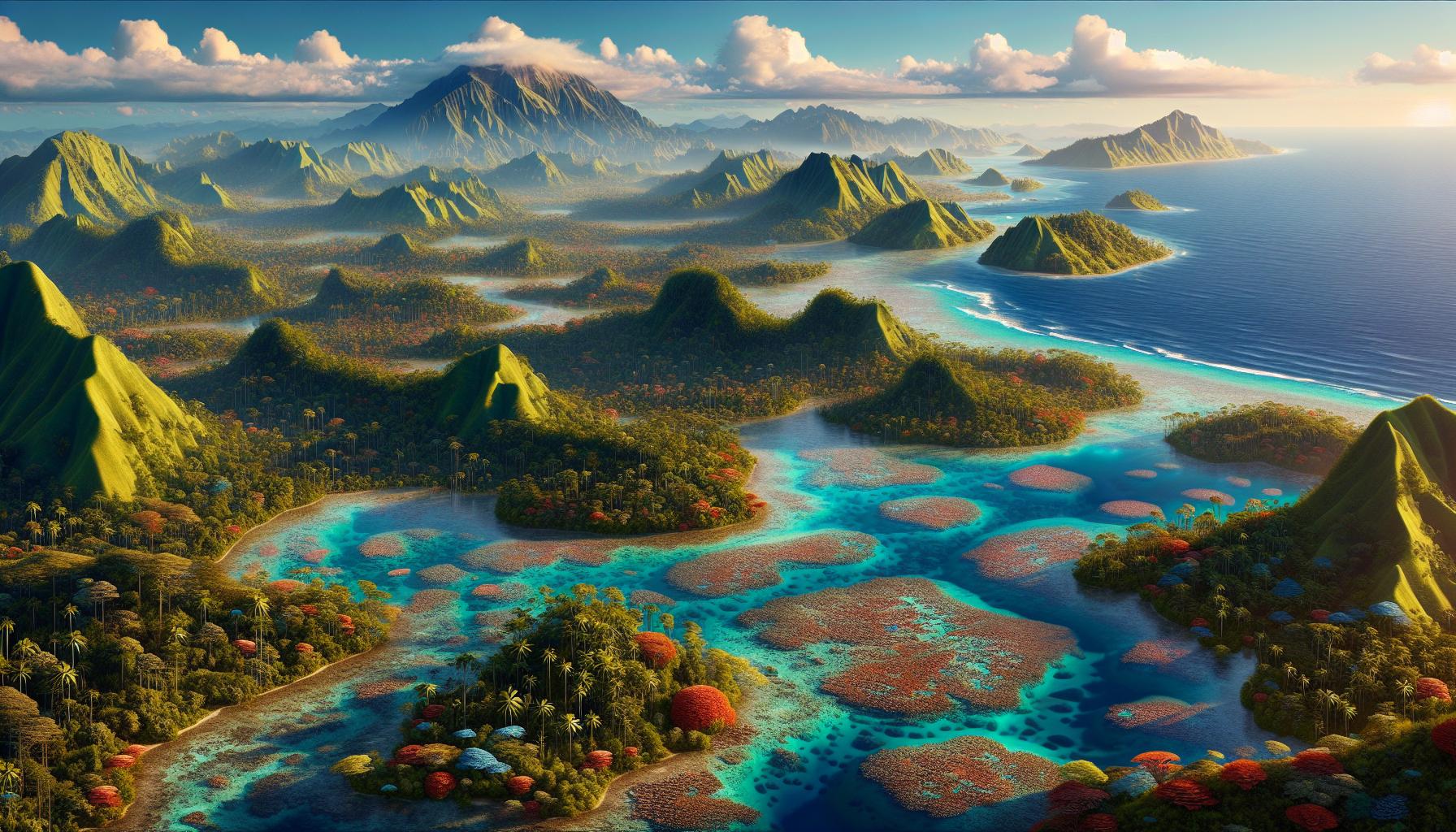 How Does the Topography of Fiji Compare? Unveiling Pacific Island Wonders