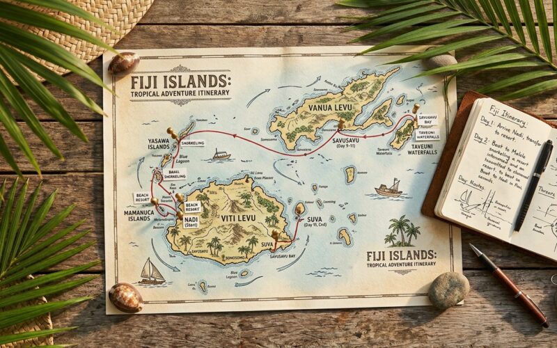 fiji 10 day itinerary